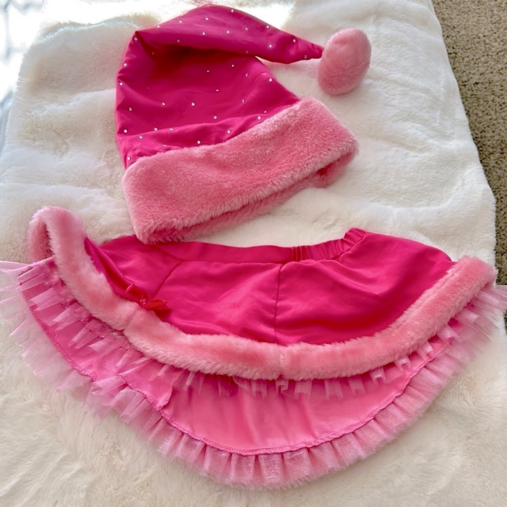 Vintage Victoria’s Secret sexy Santa skirt and hat